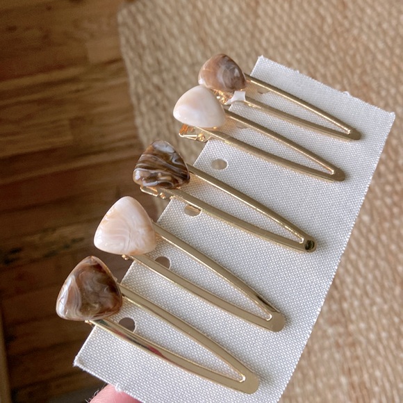 Anthropologie Reese Hair Clip Set - Picture 2 of 5